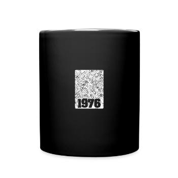 Nummer 1976 - Tasse einfarbig - Schwarz - Vorne