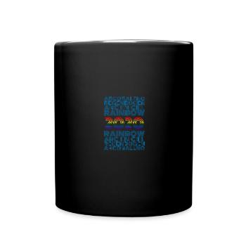 Rainbow 2020 - Full Colour Mug - black - Front