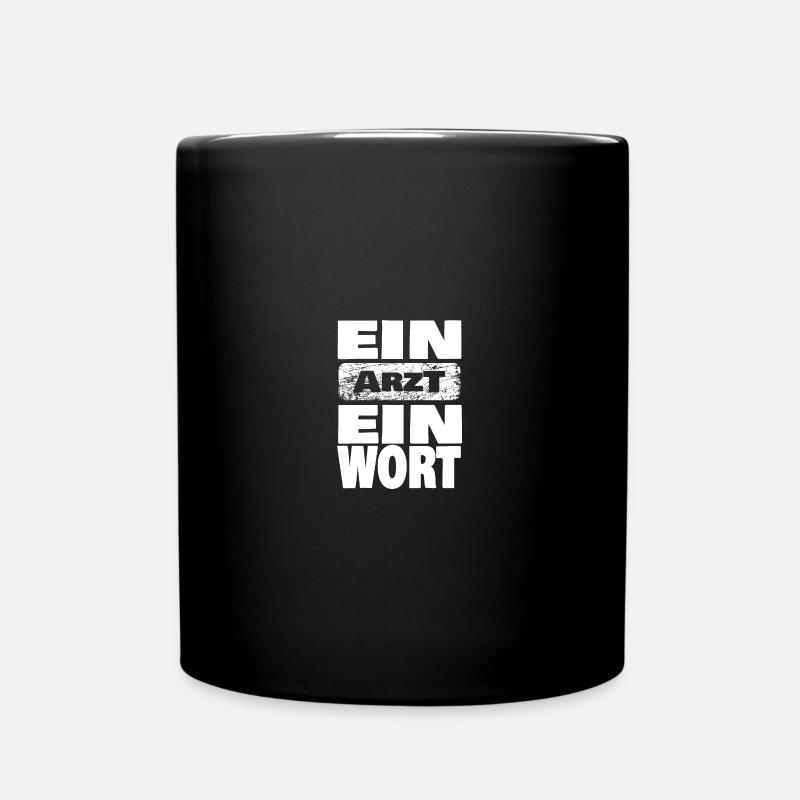 médecin - Mug uni - noir