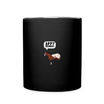Appaloosa Horse Ranchers Riders Horse Show - Tasse einfarbig - Schwarz - Vorne