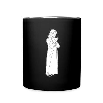 Christian Christianity Granny - Full Colour Mug - black - Front