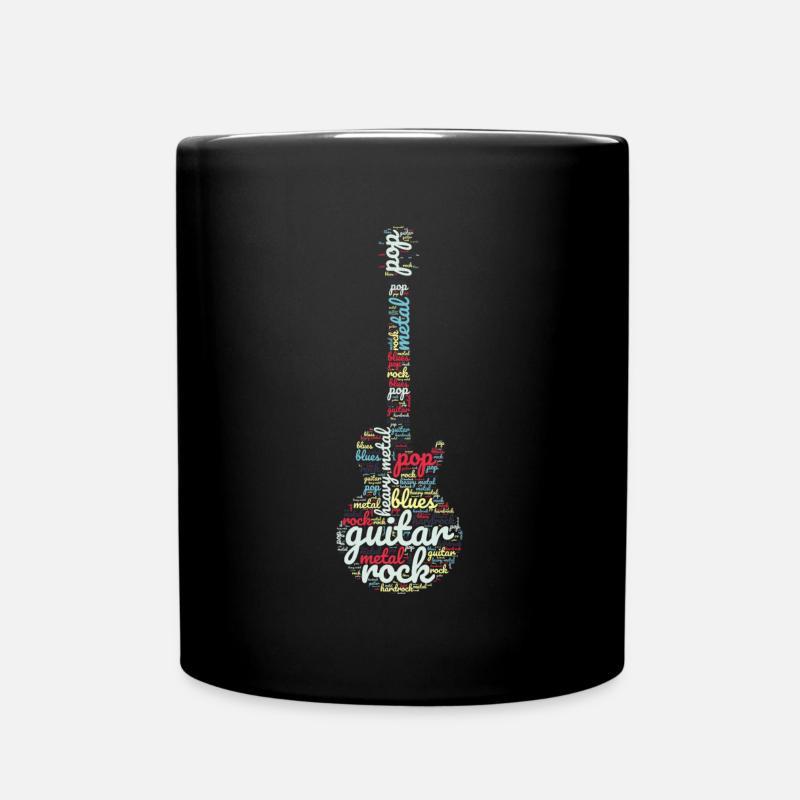 Conception du guitariste - Mug uni - noir