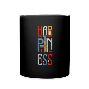 Motivation Happy Energy - Full Colour Mug - black - Front