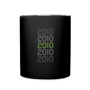 Drôle 2010 - Mug uni - noir - Devant