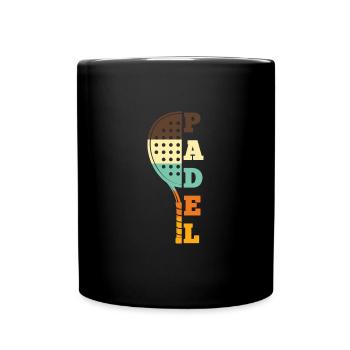 Padel Tennis Paddle Paddle Ball Padel Platform - Full Colour Mug - black - Front