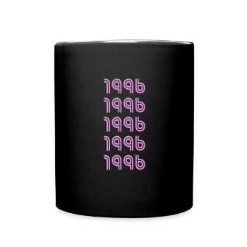 Year: 1996 - Full Colour Mug - black - Front