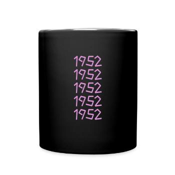 Retro 1952 - Full Colour Mug - black - Front