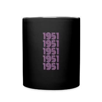 Birthday Party 1951 - Full Colour Mug - black - Front