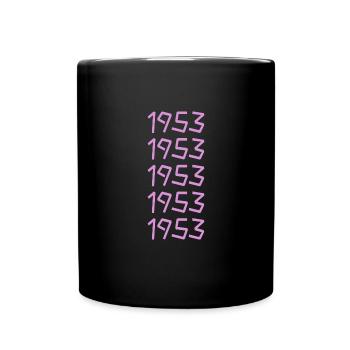 1953 - Tasse einfarbig - Schwarz - Vorne