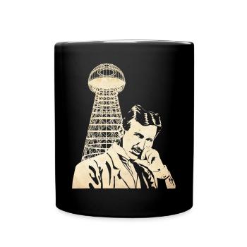 Nikola Tesla - Mug uni - noir - Devant
