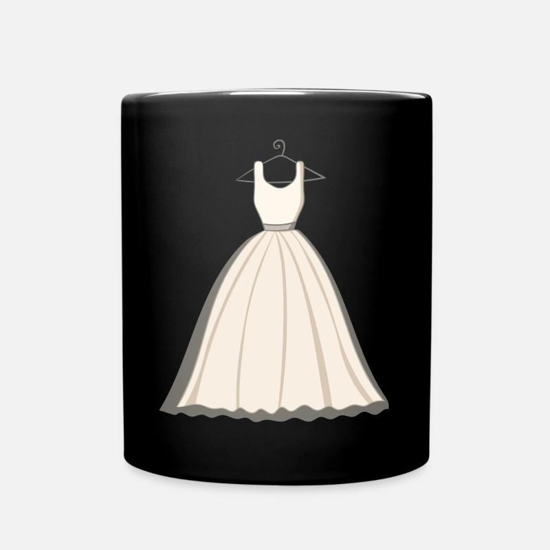 ROBE DE MARIÉE - Mug uni - noir
