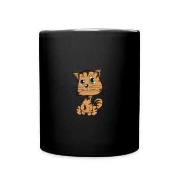 sweet tabby - Full Colour Mug - black - Front