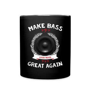 Rendre la basse encore plus belle - Mug uni - noir - Devant