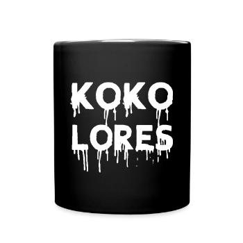 Kokolores - Tasse einfarbig - Schwarz - Vorne