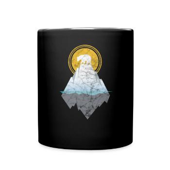 Polar Bear - Mug uni - noir - Devant