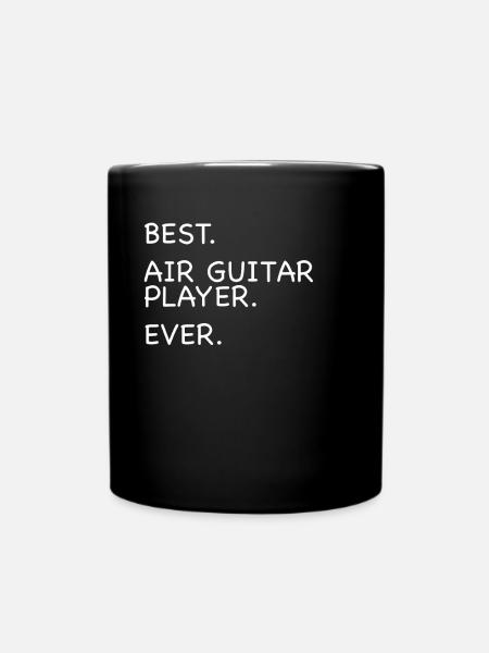 Best AirGuitar Player Ever I Air Guitar - Full Colour Mug - black