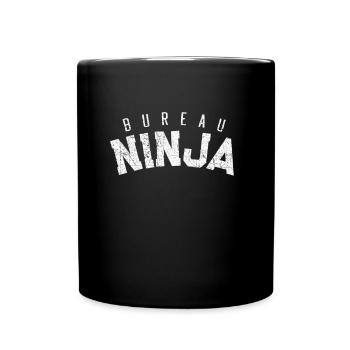 Bureau Ninja Administrative Professionals Day Gift - Tasse einfarbig - Schwarz - Vorne
