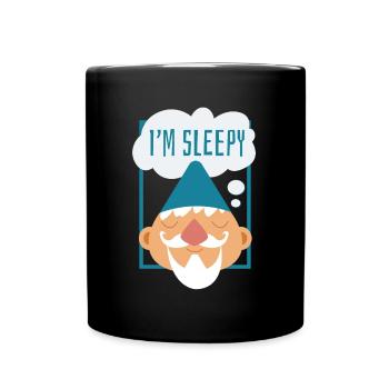 Saying Gift Goblin Dwarf Fantasy Fairy Tale Child - Full Colour Mug - black - Front