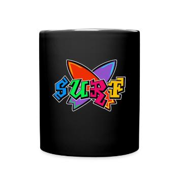 Surfer - Mug uni - noir - Devant