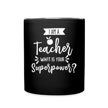 Enseignant Don Education Enseignant Sayings School - Mug uni - noir - Devant