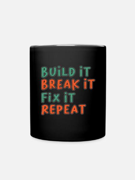 RC - Full Colour Mug - black