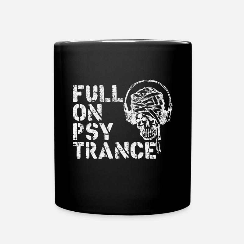 psytrance - Mug uni - noir