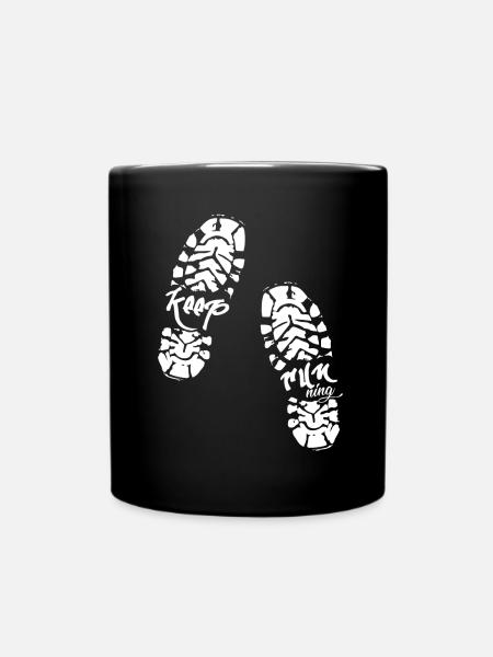 To run - Full Colour Mug - black