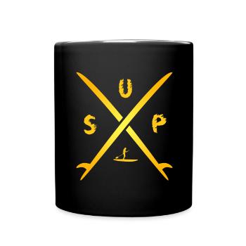 SUP - Full Colour Mug - black - Front