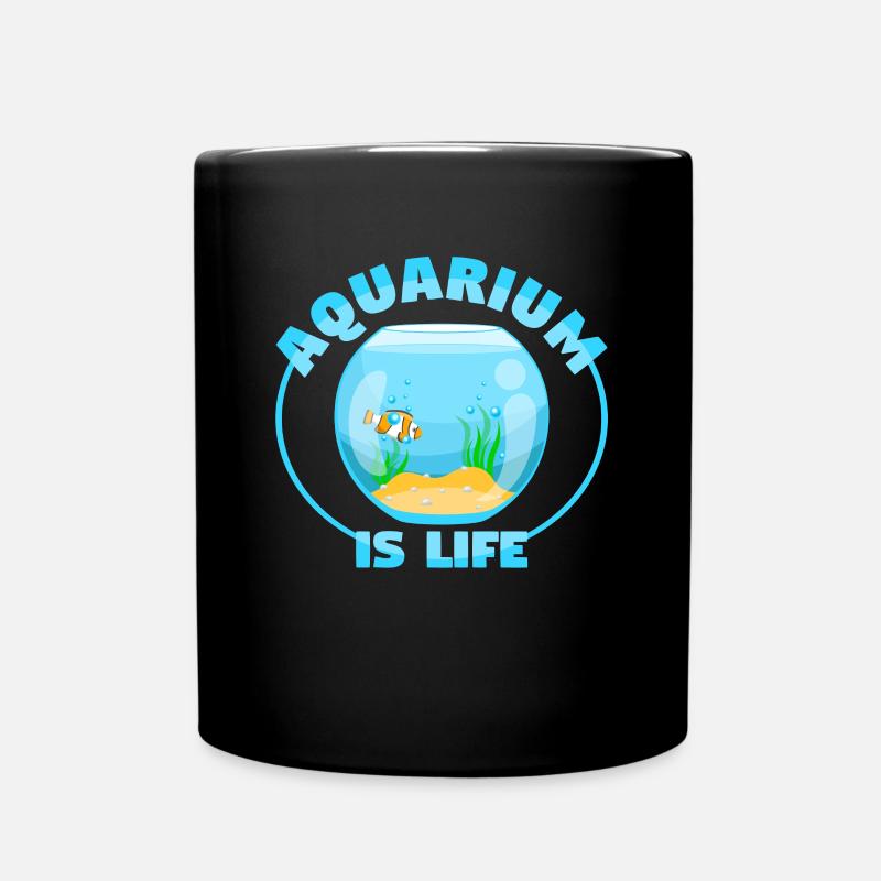 aquarium - Mug uni - noir