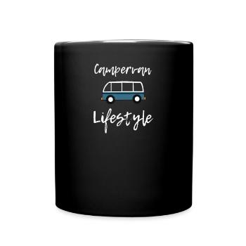 Camping-car - Mug uni - noir - Devant