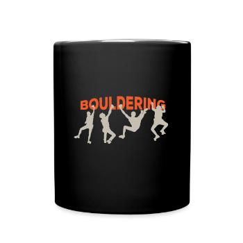 Bouldering - Mug uni - noir - Devant