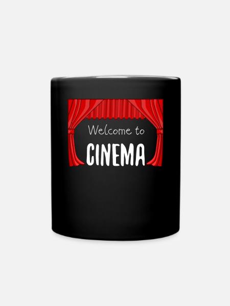 Kino - Tasse einfarbig - Schwarz