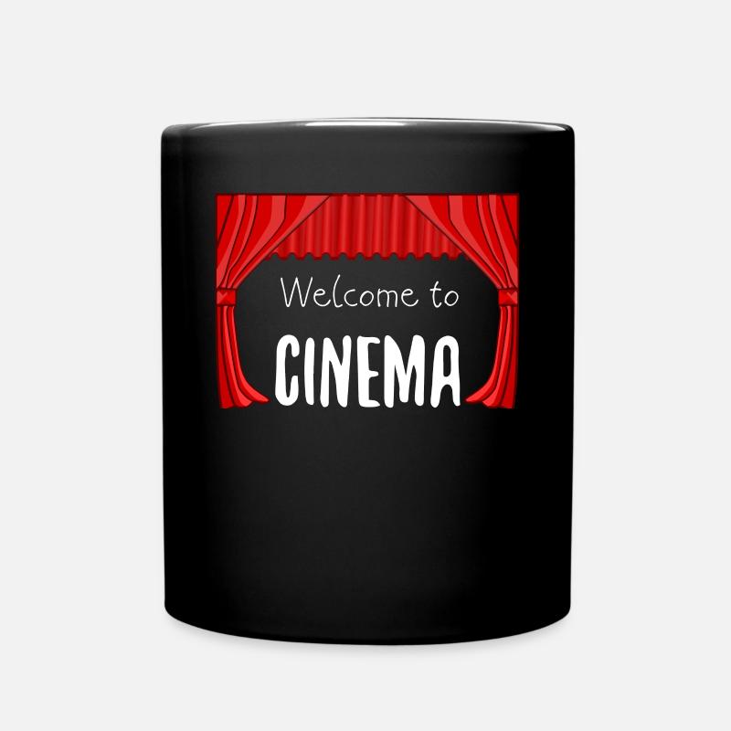 Kino - Tasse einfarbig - Schwarz