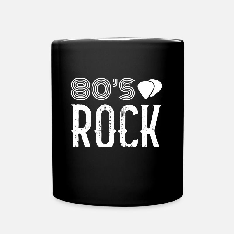 Rock Musik - Tasse einfarbig - Schwarz