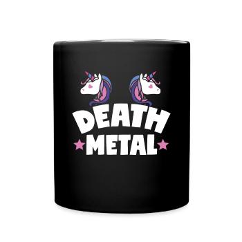 Death Metal - Tasse einfarbig - Schwarz - Vorne