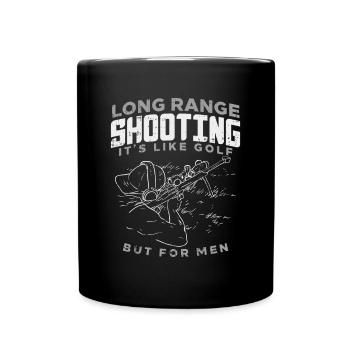 SHOOTING: Long Range Shooting - Full Colour Mug - black - Front