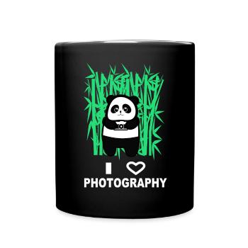 Fotografie - Tasse einfarbig - Schwarz - Vorne