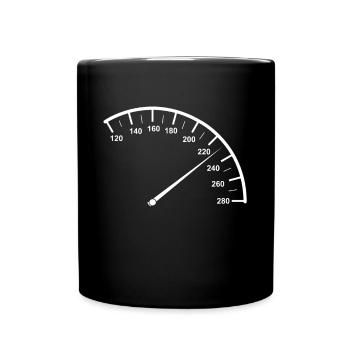 Cadeau de chemise de voiture voiture tuner tuner - Mug uni - noir - Devant