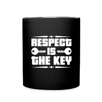 Respect Acceptance Tolerance Recognition Validity - Full Colour Mug - black - Front
