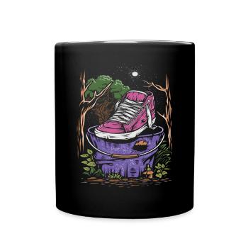 shoes - Full Colour Mug - black - Front