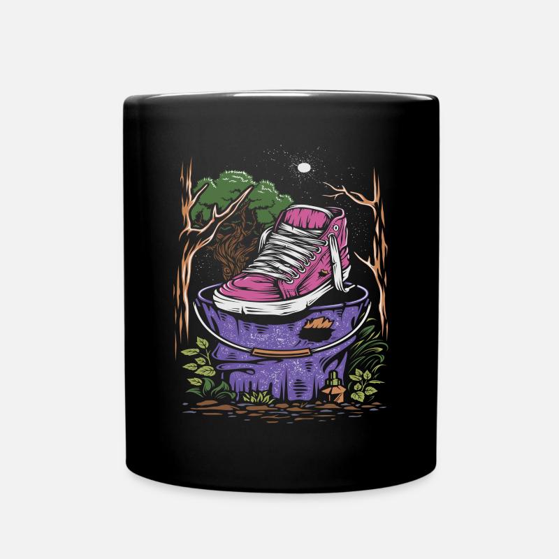 Schuhe - Tasse einfarbig - Schwarz
