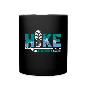 Randonnée Aventure Aventure Randonnée Aventure - Mug uni - noir - Devant