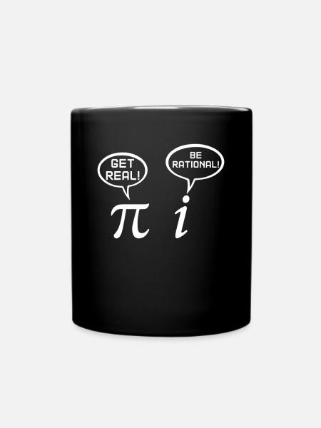pi et i drôle de maths pour les maths - Mug uni - noir