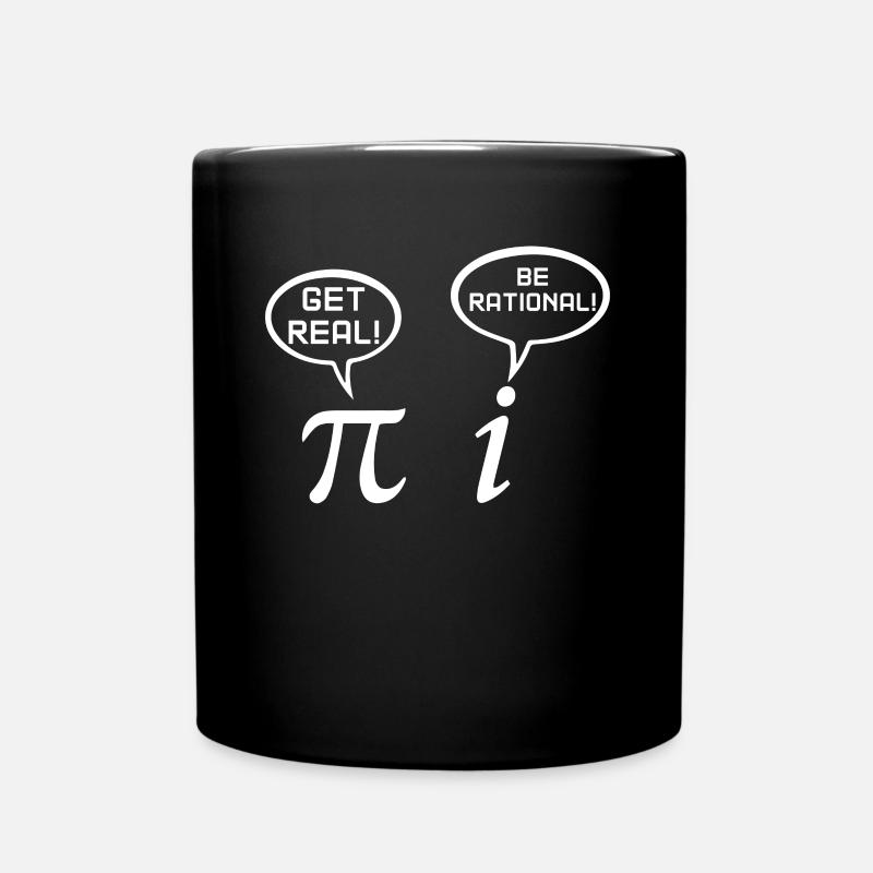 pi et i drôle de maths pour les maths - Mug uni - noir