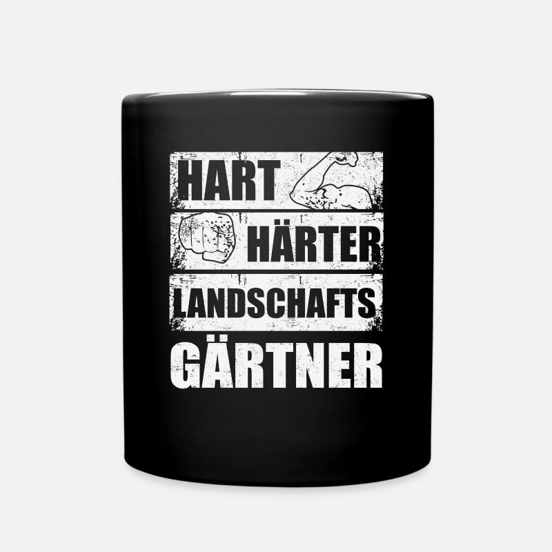 Hart Härter Landschaftsgärtner Garten Gärtner - Tasse einfarbig - Schwarz