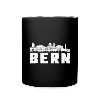 Bern - Tasse einfarbig - Schwarz - Vorne