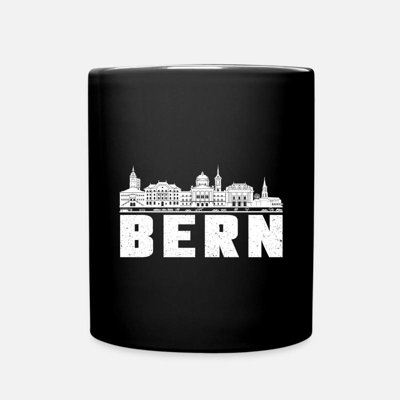 Bern - Tasse einfarbig - Schwarz