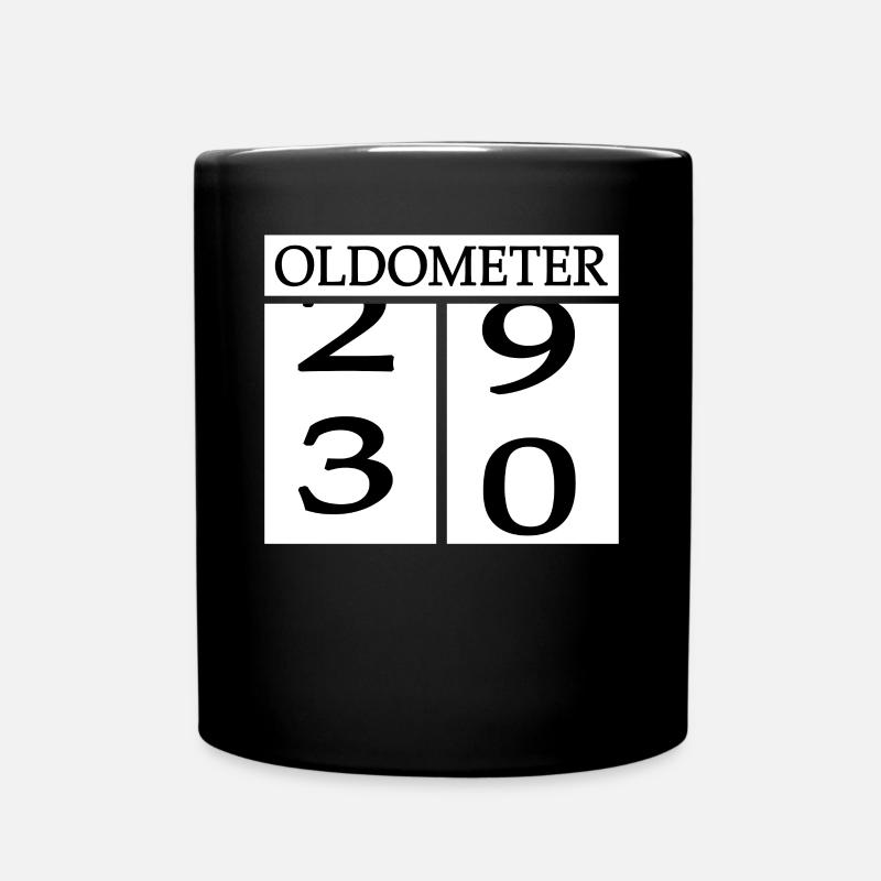 Oldometer 30e anniversaire 30 ans - Mug uni - noir