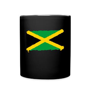 Jamaica flag - Full Colour Mug - black - Front