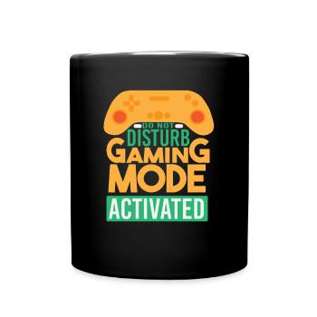 Mode de jeu - Mug uni - noir - Devant